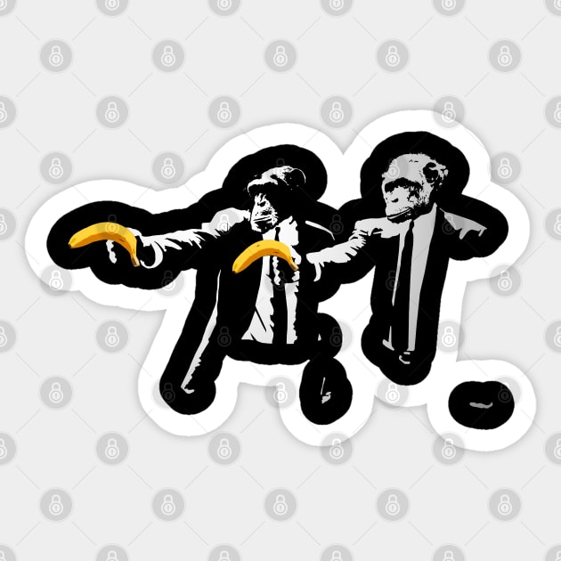 "Monkey Business" Sticker by Shakedownstyles